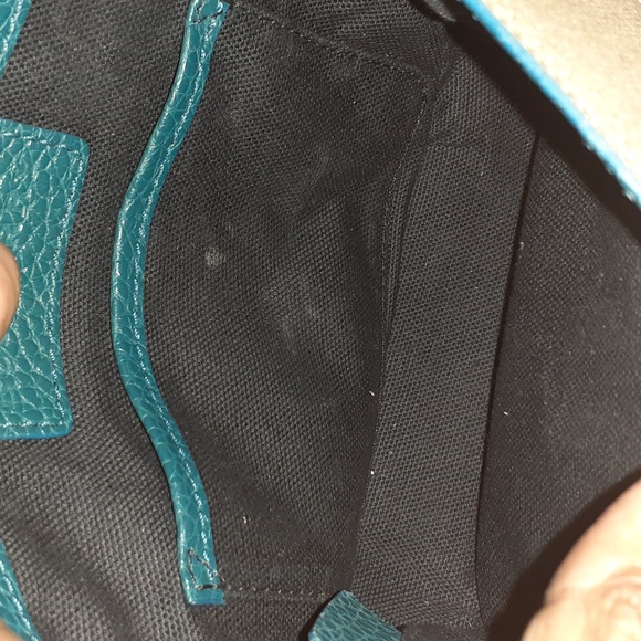 BURBERRY MINI NOVA CHECK LEATHER BOW EUC AUTHENTIC - Picture 5 of 12